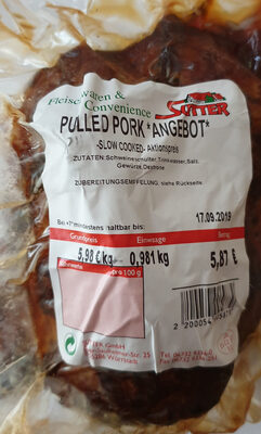 Pulled Pork *ANGEBOT*, Slow cooked