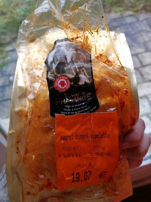 Rôti de magrets de canard au piment d'Espelette