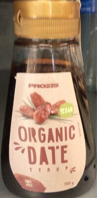 Organic date front packaging