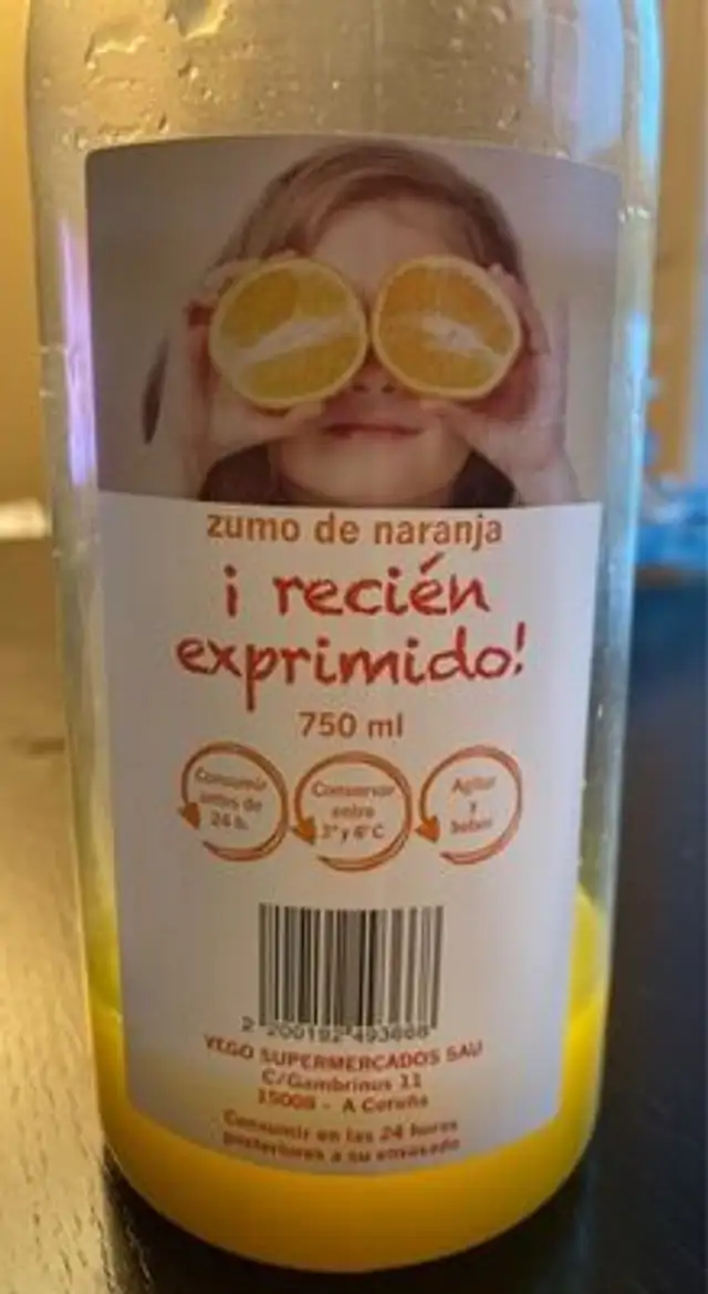 Zumo de naranja