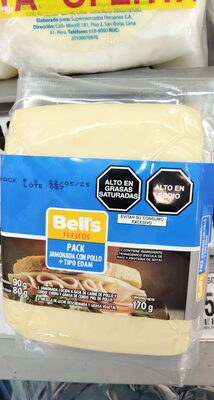 pack jamonada con pollo+ tipo edam