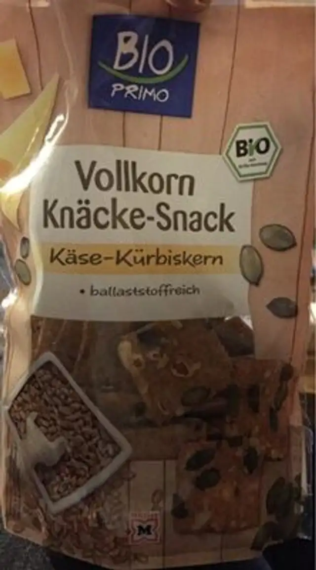 Vollkorn knäcke-snack