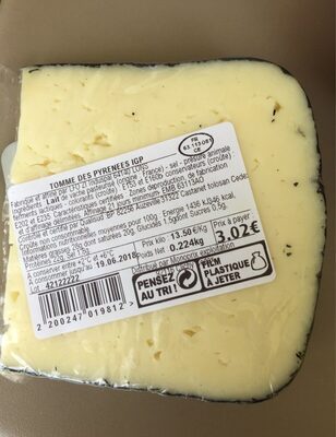 Tomme des pyrénées igp