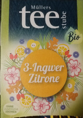 3-Ingwer Zitrone front packaging