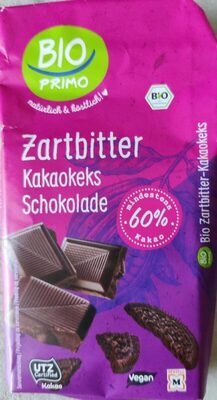 Zartbitter Kakaokeks Schokolade