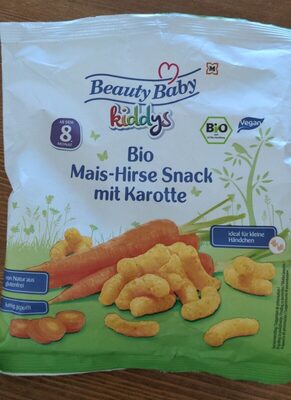 Bio Mais-Hirse Snack mit Karotte