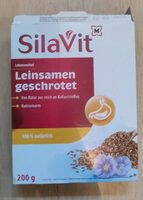 Leinsamen geschrottet