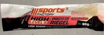 High Level 5 Protein Riegel Erdbeer-Crisp