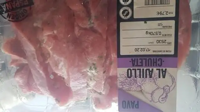 Chuleta de pavo