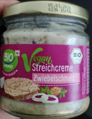 Vegan Streichcreme Zwiebelschmelz