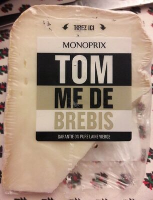 Tomme de brebis front packaging