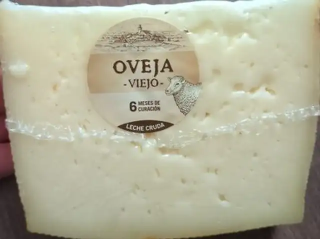 Queso oveja viejo front packaging