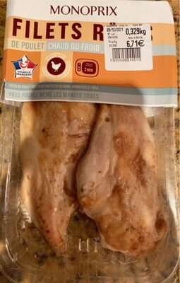 Filets roti de poulet