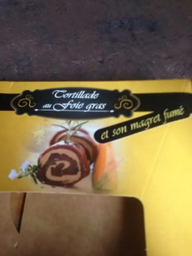 Trotillade au foie gras et son magret fumé