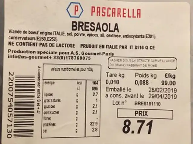 Bresaola