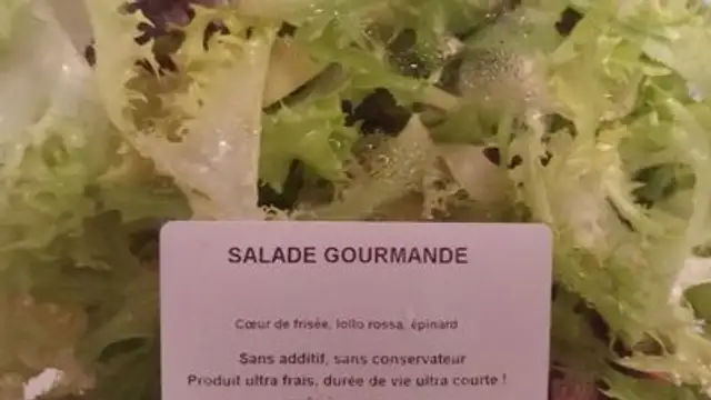 Salade fraiche