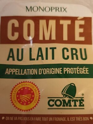 Comté au lait cru AOP