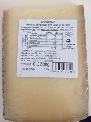 Comté AOP