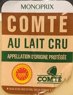 Comté au lait cru