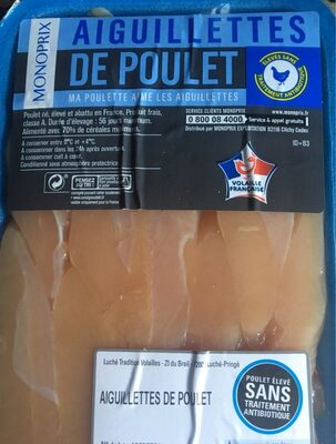 Aiguillettes de poulet