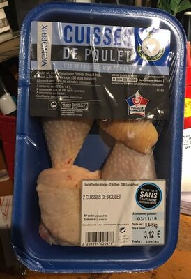 Monoprix cuisses de poulets