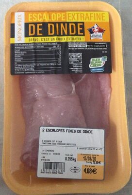 Escalope extrafine de dinde