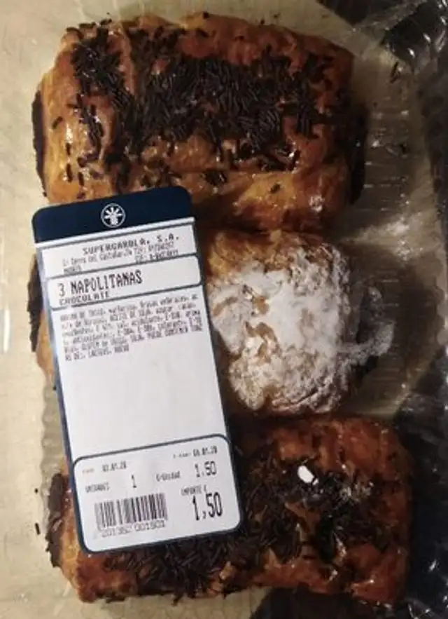 3 NAPOLITANAS CHOCOLATE