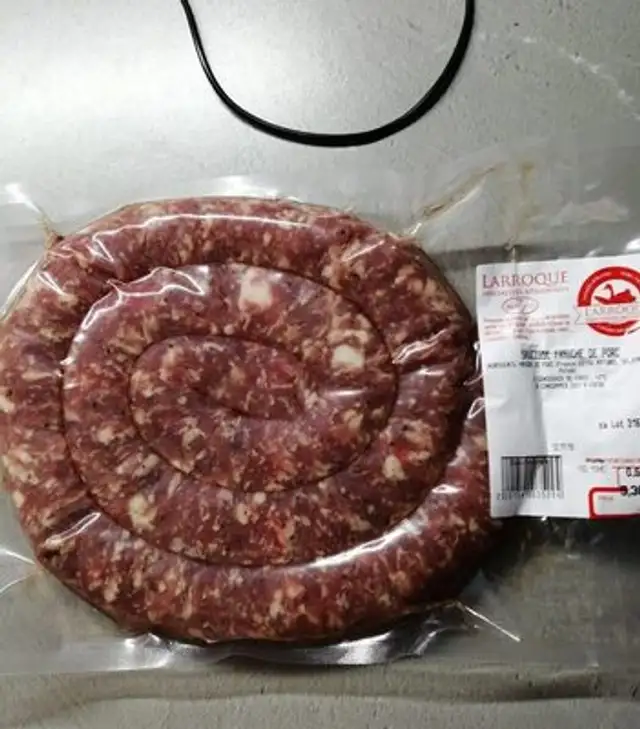 Saucisse fraîche de porc