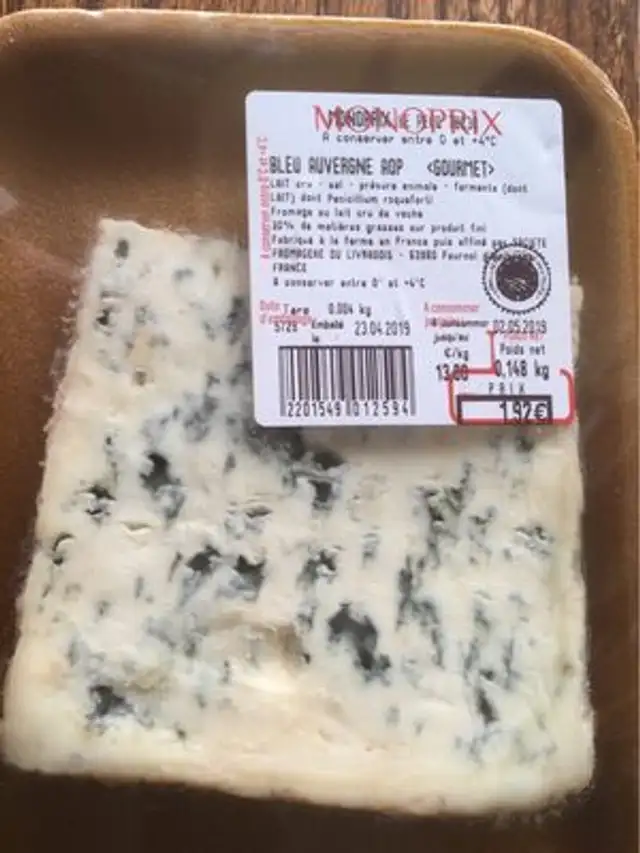 Bleu d'Auvergne AOP "gourmet"