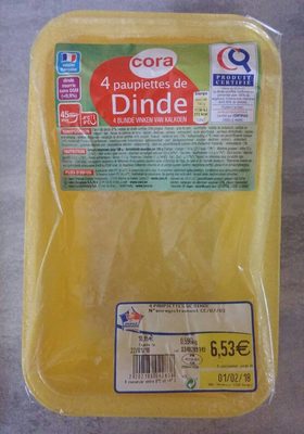 4 Paupiettes de Dinde
