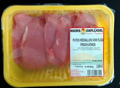 Puten Medaillon vom Flüg Frisch Atmos front packaging