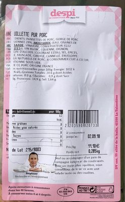 Andouillette pur porc