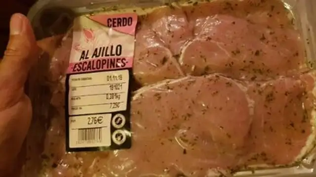 Cerdo al ajillo