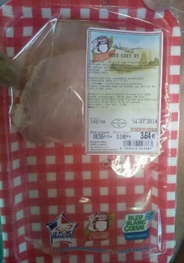 Rôti de porc cuit