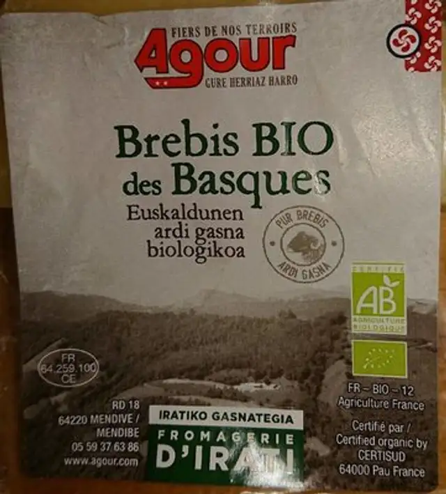Brebis bio des basques