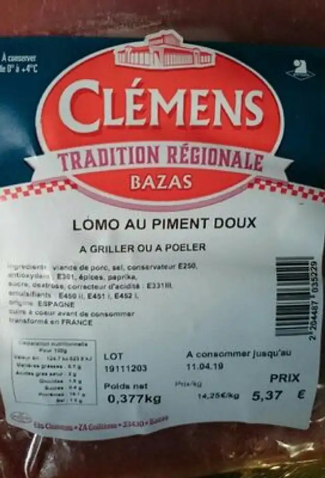 Lomo au piment doux