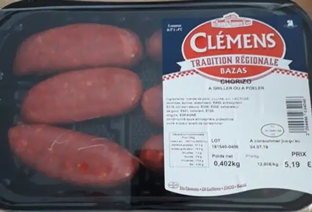 Chorizo à griller ou à poeler