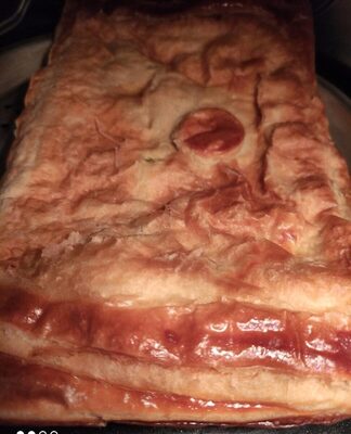 Feuilleté au saumon et épinards