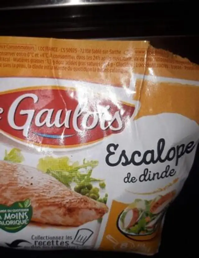 Escalope de dinde