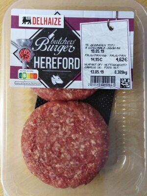 Butchers' burger hereford