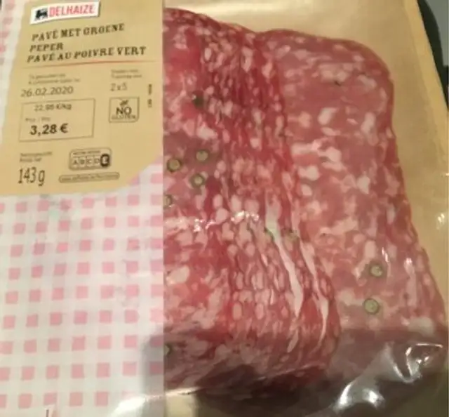Pavé au poivre vert