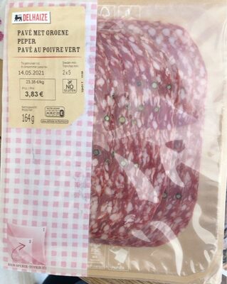 Pavé au pouvre vert