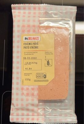Crème Pâté front packaging