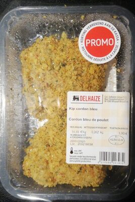 Cordon bleu de poulet front packaging