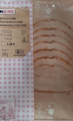 Filet de poulet curry