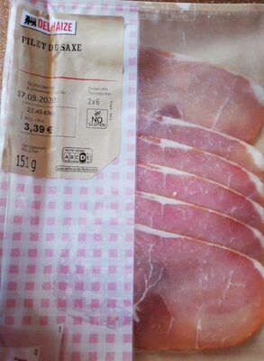 Filet de saxe front packaging