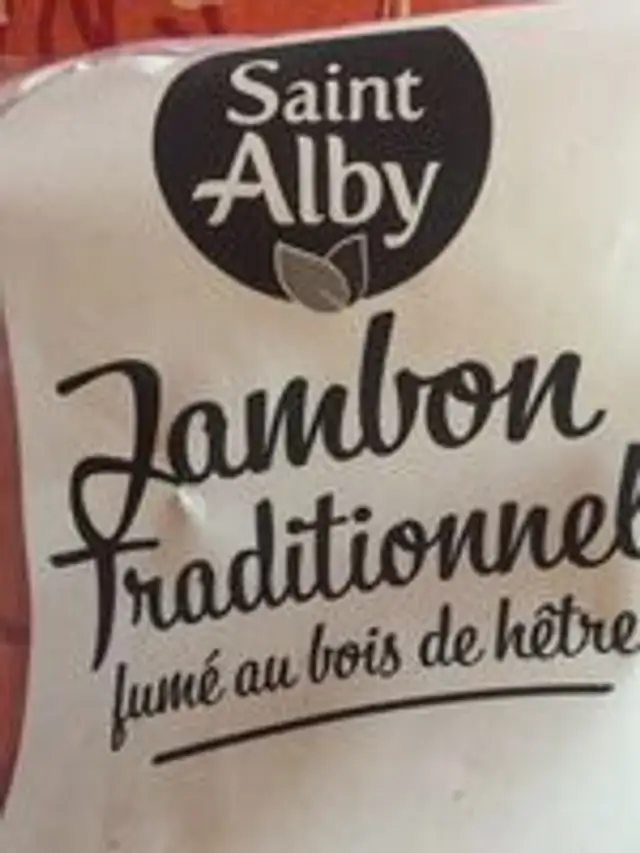 Jambon traditionnel fumé au bois de hêtre