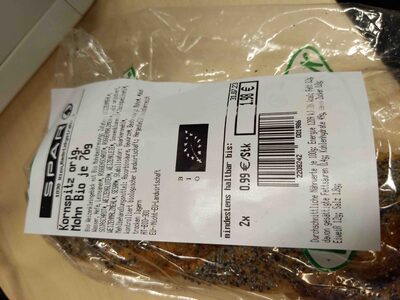 Kornspitz orig. Mohn Bio je 76g