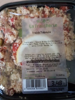 Fraich'Taboulé