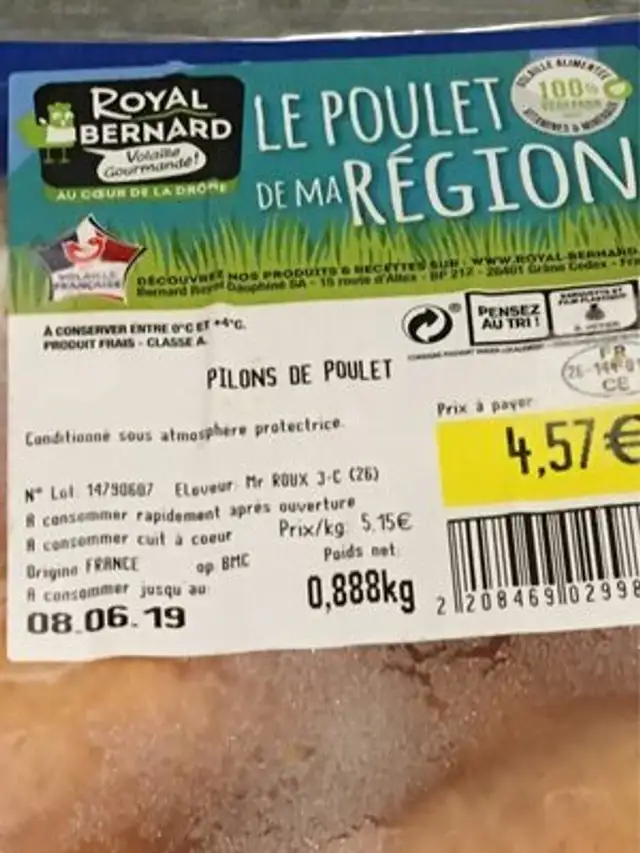 Poulet de ma région